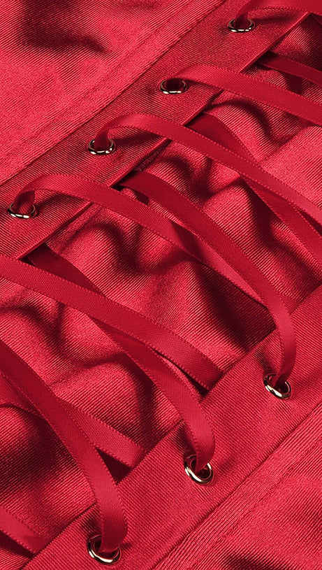 STEAMPUNK STEEL BONED SHAPER CORSET LACE UP SKIRTS TWO PIECE