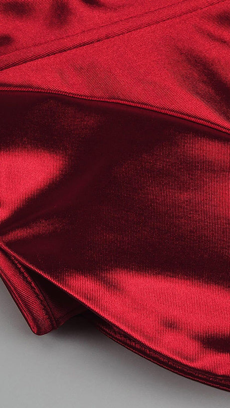 STEAMPUNK STEEL BONED SHAPER CORSET LACE UP SKIRTS TWO PIECE