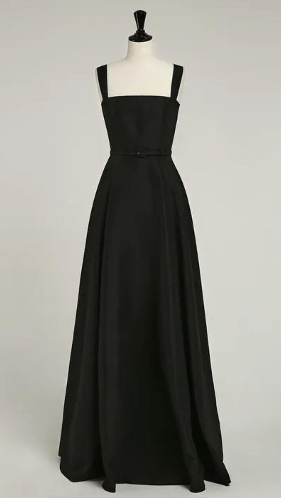 TIE SUSPENDER DRESS IN BLACK