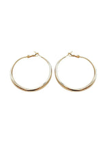 Tigerlily Hoop Earrings