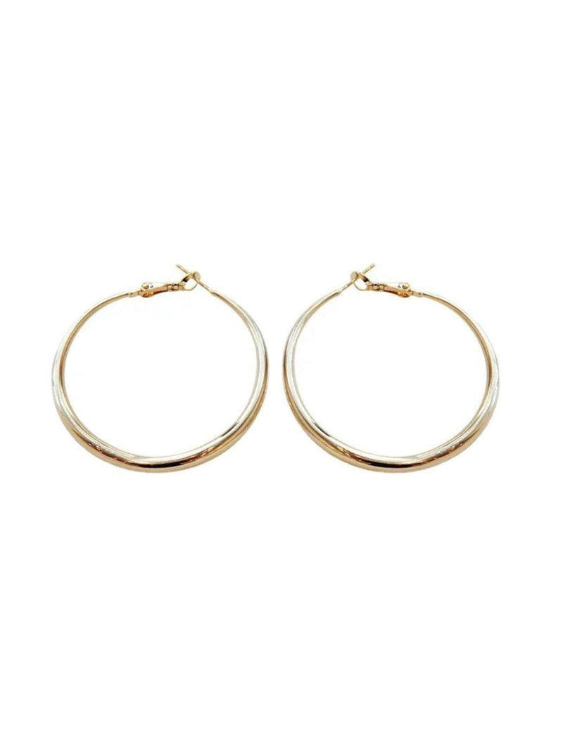 Tigerlily Hoop Earrings