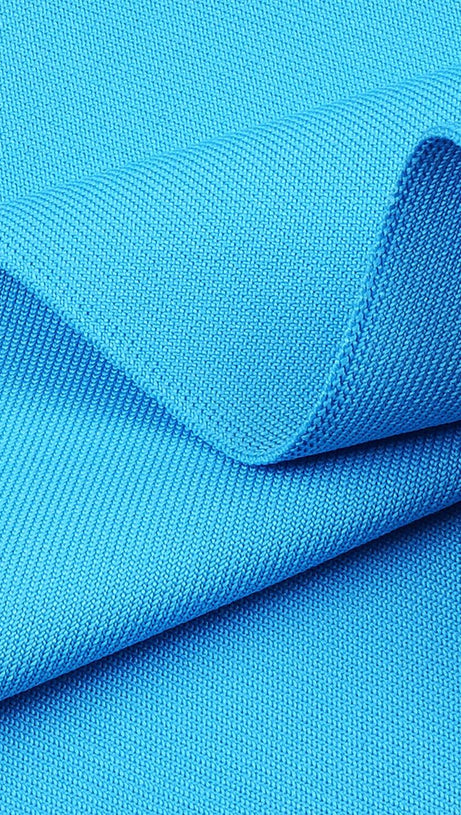 Riemchenkorsett-Midi-Bandagekleid in Blau