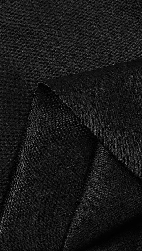 STRAPPY CORSETED SILK FAILLE MINI DRESS