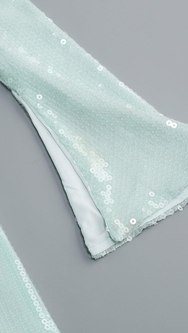 AIIZIE ETTELE MAXI DRESS IN LIGHT MINT - product image