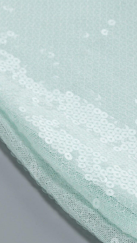 ABITO LUNGO ETTELE IN MENTA CHIARA