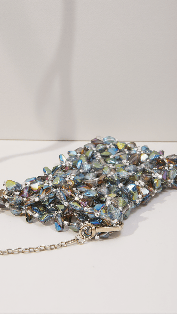 AIIZIE ERICA MULTI CRYSTAL CUTOUT BAG - product image