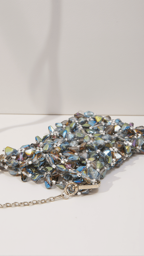ERICA MULTI CRYSTAL CUTOUT BAG