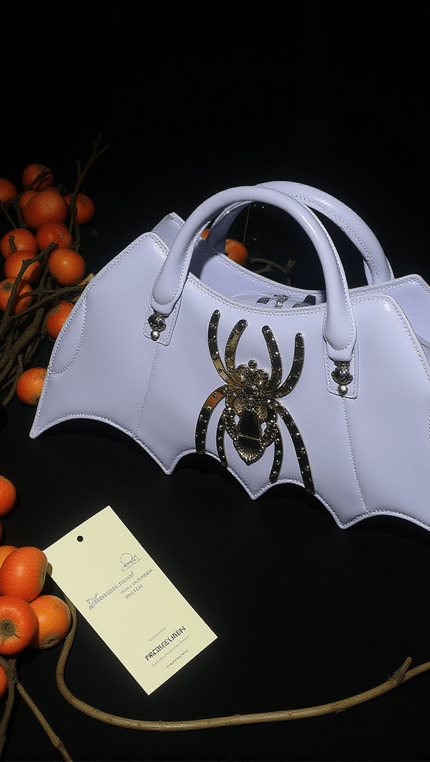 AIIZIE OCTAVIA COBWEB CRYSTAL CLUTCH - product image