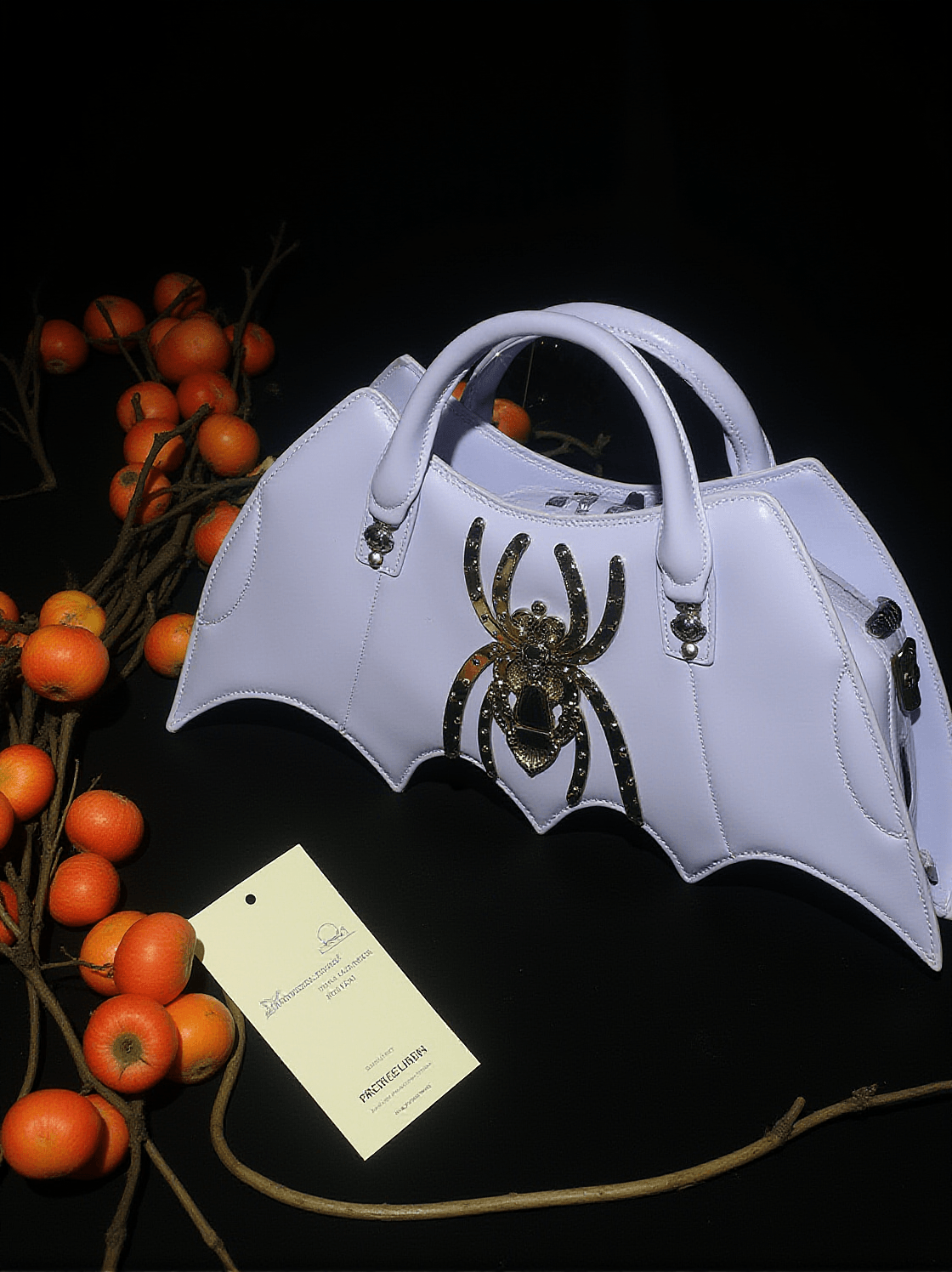 OCTAVIA COBWEB CRYSTAL CLUTCH