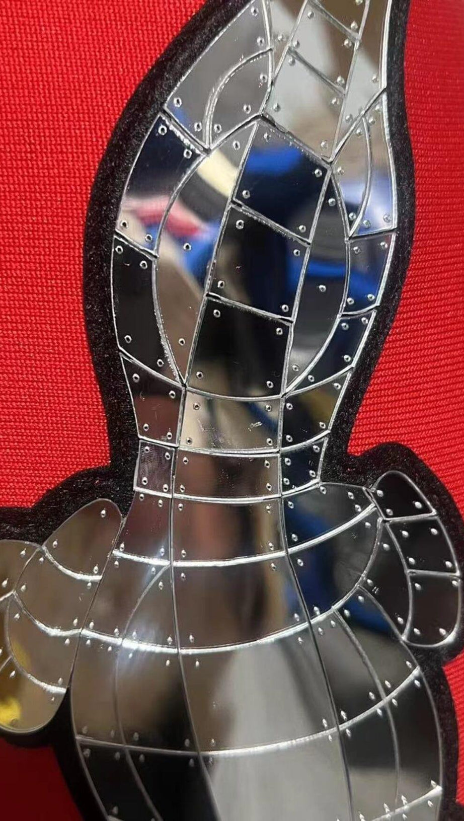 MINI ABITO PERSONALIZZATO SENZA MANICHE CON PAILLETTES E BENDAGGI IN ROSSO