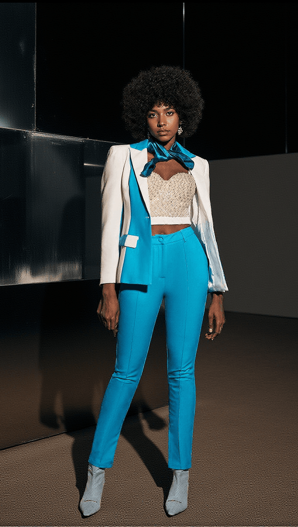 AIIZIE BESS PEARL EMBELLISHED CORSET TOP IN WHITE - product image