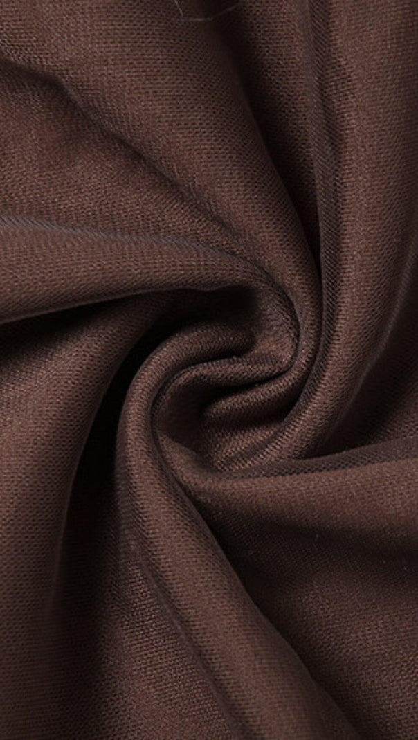 AIIZIE MESH TWISTED DRESS IN BROWN - product image