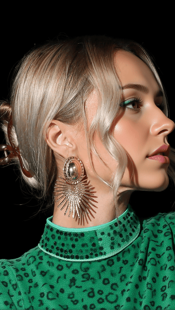 AIIZIE LAPIS EARRINGS - product image