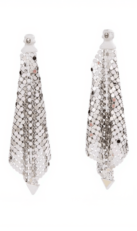 Lusen Triangle Tassel Earrings
