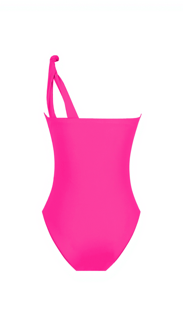 AIIZIE AUSTIN CUTOUT TWISTED ONE PIECE SWIMSUIT - product image