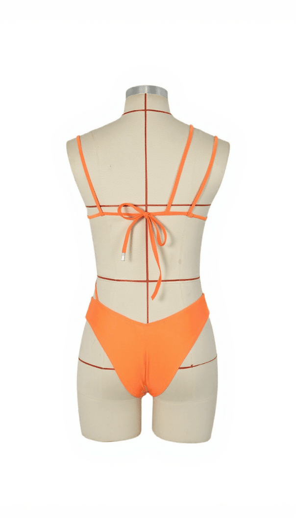 AIIZIE WESLEY LACING BIKINI TWO PIECE SET - product image