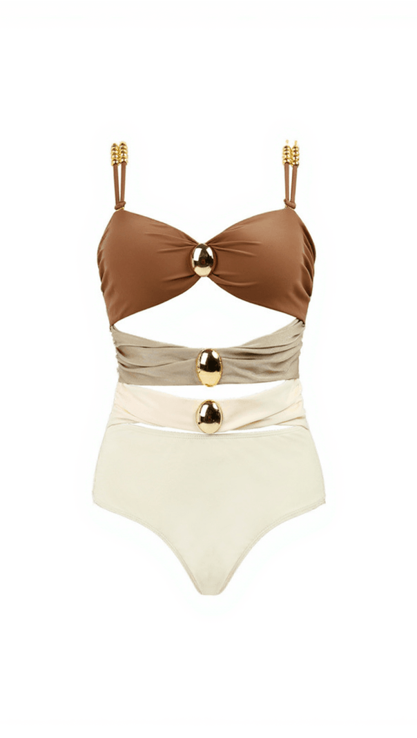 AIIZIE GRANVILLE CUTOUT ONE PIECE SWIMSUIT - product image