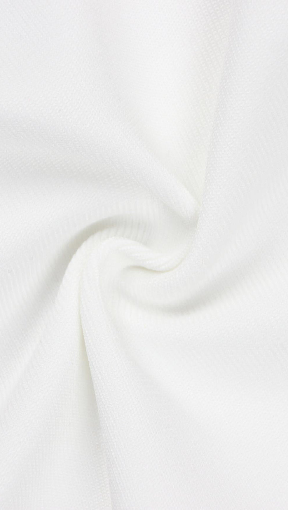 FEATHER BODYCON MAXI DRESS IN WHITE