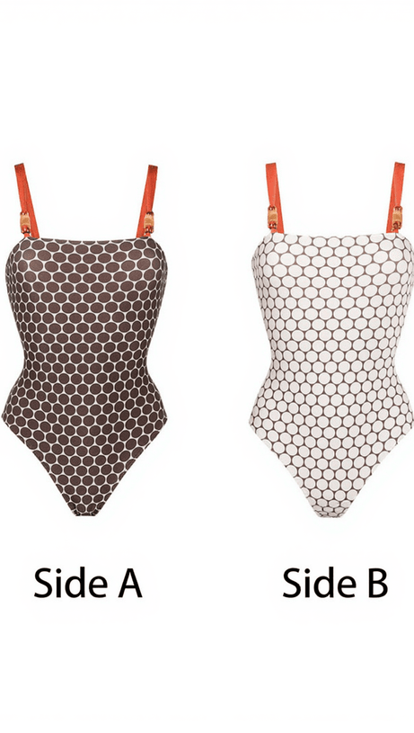 Keri – Zweiteiliges Bademode-Set mit Punktmuster