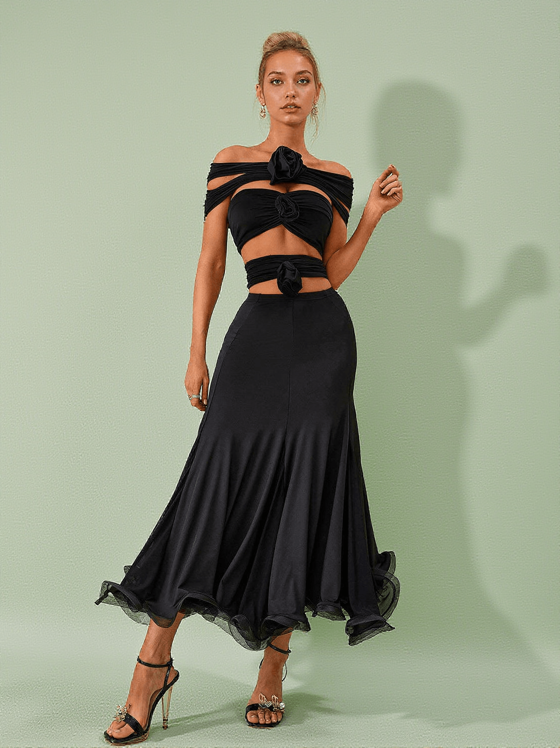 KATERINA SKIRT IN BLACK