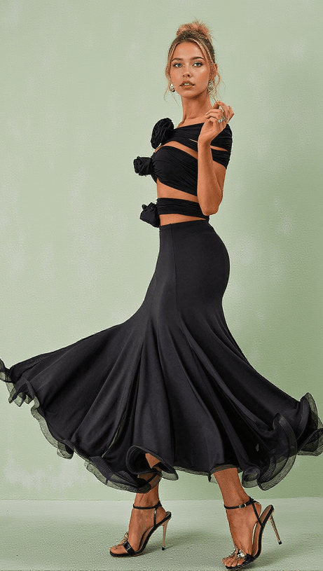 KATERINA SKIRT IN BLACK