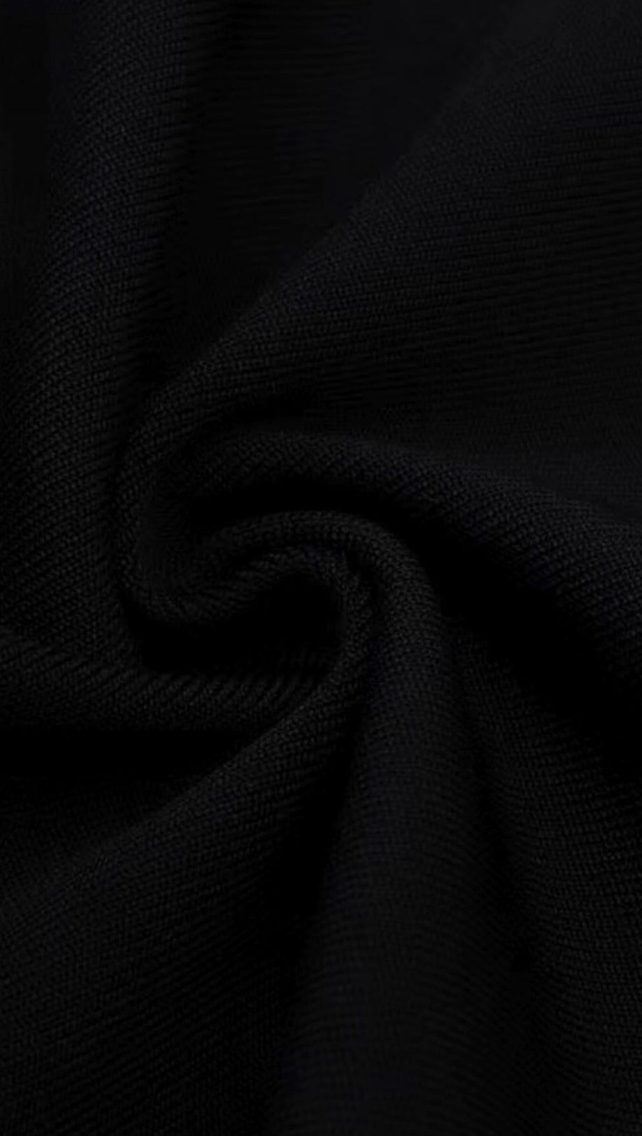 FISHTAIL HEM VELVET SUSPENDER MIDI DRESS IN BLACK