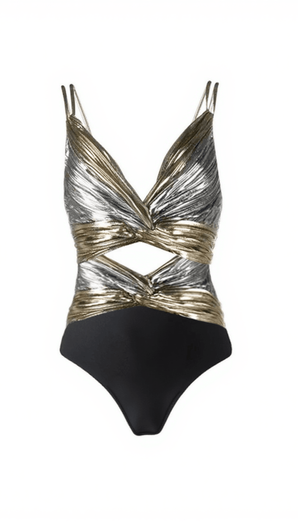 AIIZIE HEZEKIAH TWISTED SWIMWEAR TWO PIECE SET - product image