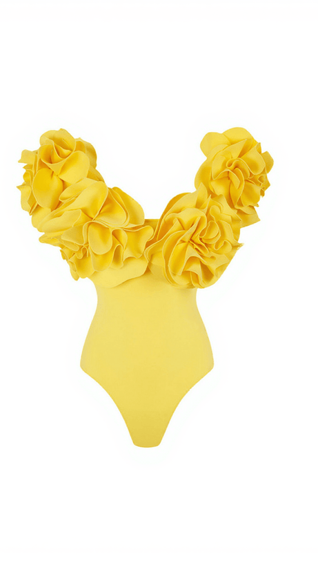 COSTUME DA BAGNO CORNELIUS FLOWER COMPLETO DUE PEZZI