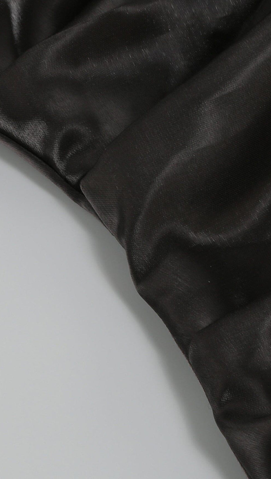 STRAPLESS BOWKNOT MINI DRESS IN BLACK