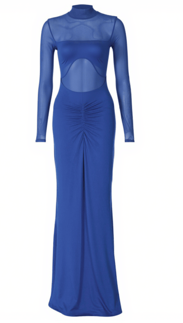 AIIZIE SEVEN SEE THROUGH MESH DRESS - product image
