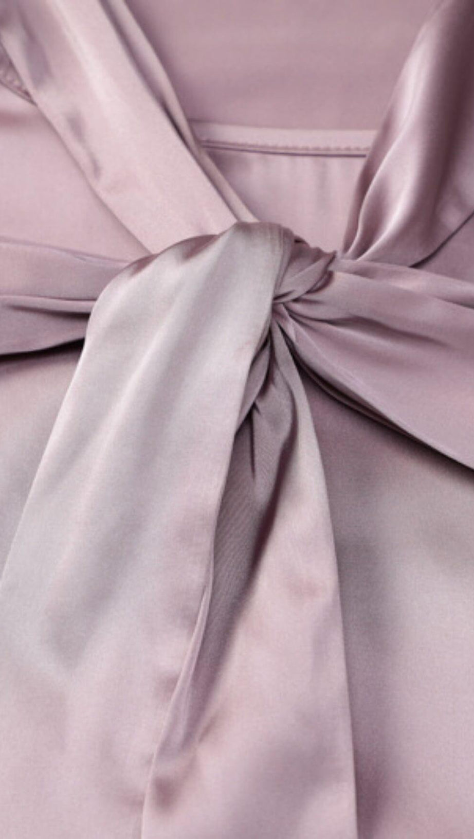 SATIN BACKLESS  STRAP SPLIT HALTER MAXI DRESS IN PINK