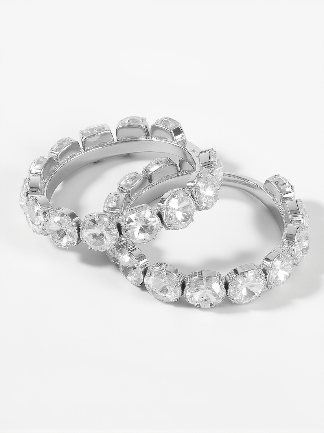 TERRA DIAMANTE HOOP EARRINGS