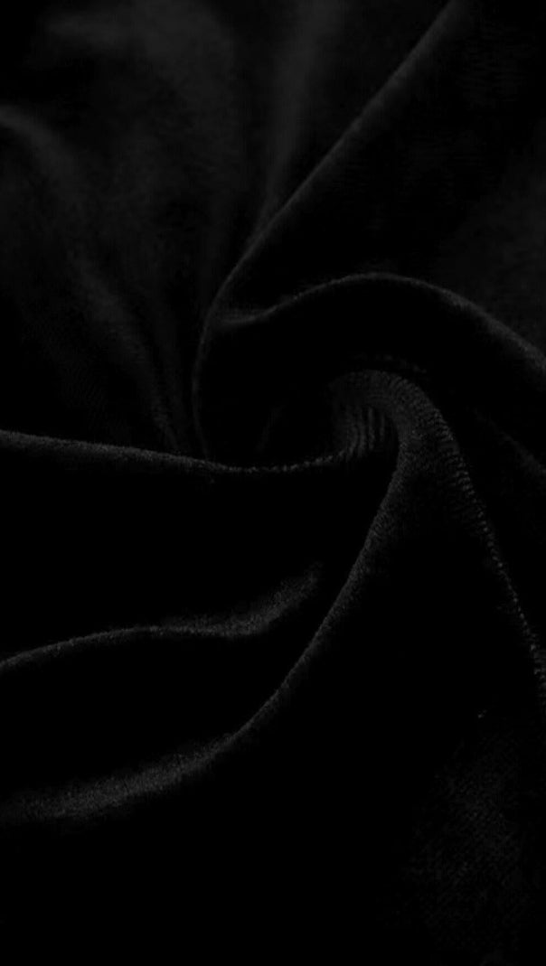 AIIZIE SQUARE-NECK LACE STITCHED HIGH-SLIT MIDI DRESS IN BLACK - product image