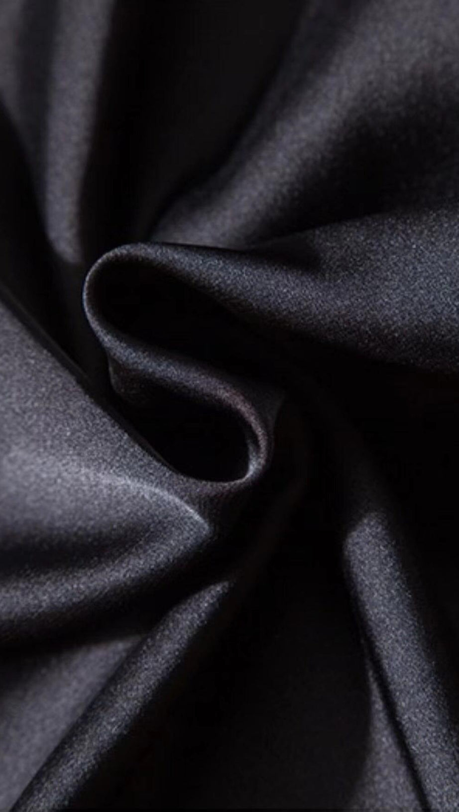 DIAMOND-BUTTON BOW LATERN SLEEVE IRREGULAR SUIT DRESS IN BLACK