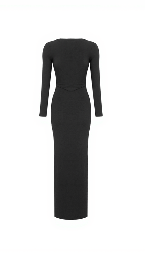 LUDO BUTTERFLY EMBELLISHED CUTOUT DRESS