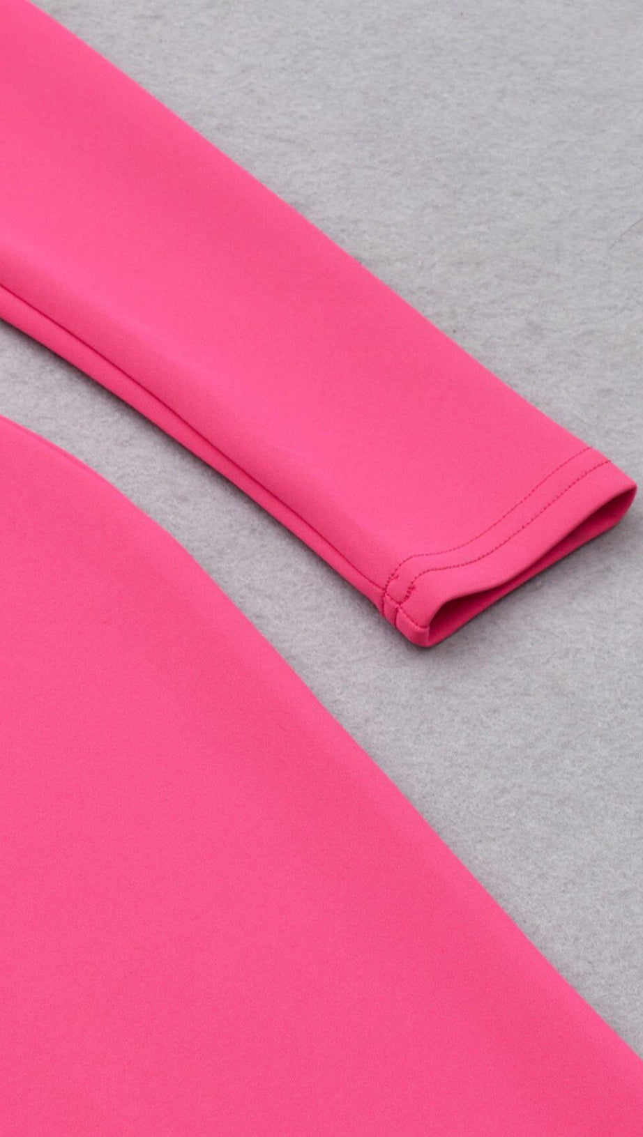 PHOSPHOR V-NECK WAIST CUT OUT MIDI DRESS