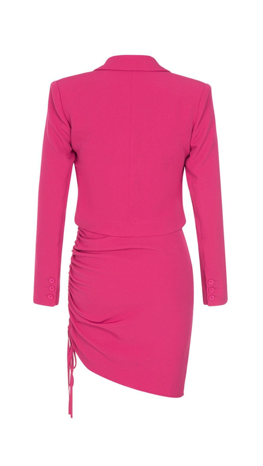 TUTA CON GONNA CORTA E COULISSE ROSA BARBIE