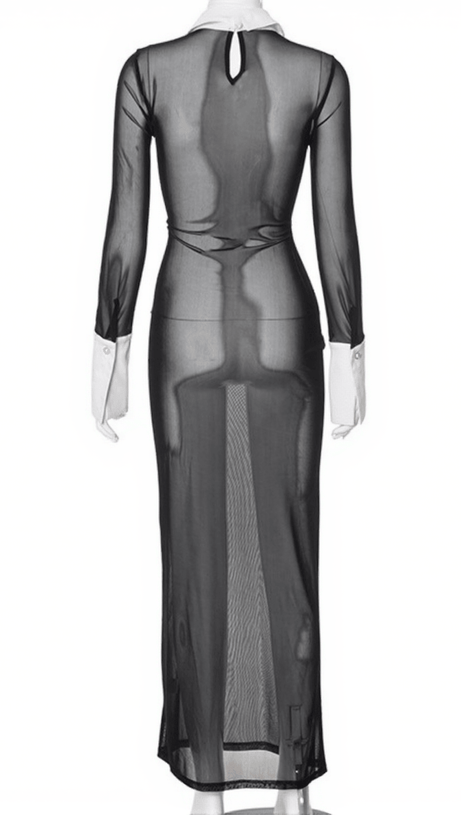 ABITO LUCIO IN RETE CON COLLO PIEGATO