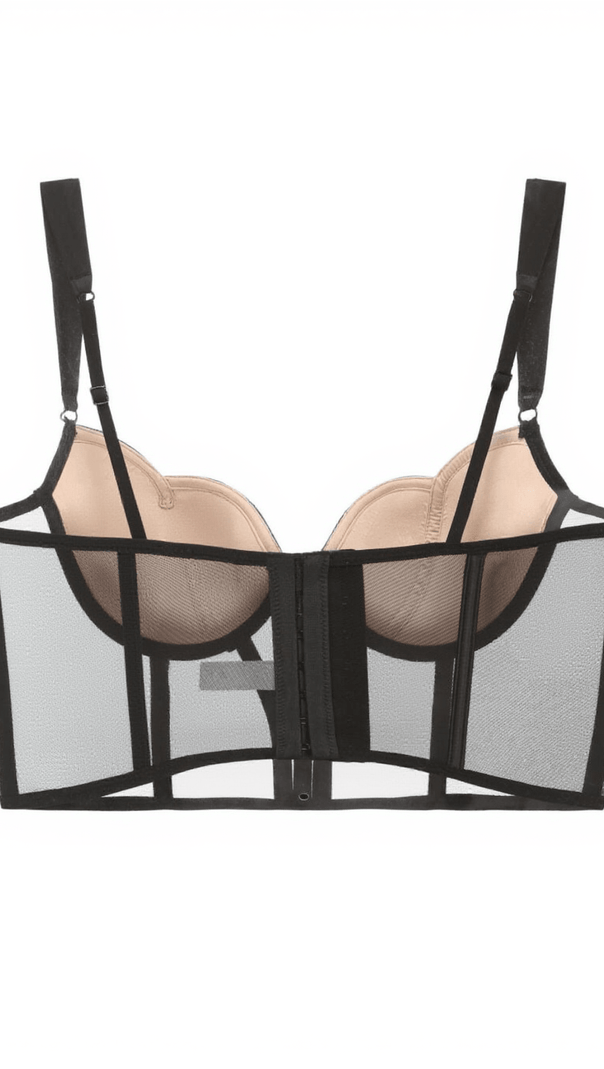 AIIZIE LEVON PATCHWORK CORSET TOP - product image