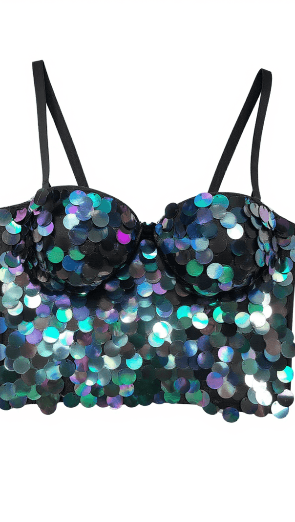 AIIZIE LITO SEQUIN EMBELLISHED TOP - product image