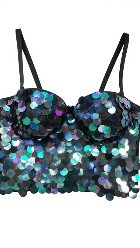 LITO SEQUIN EMBELLISHED TOP