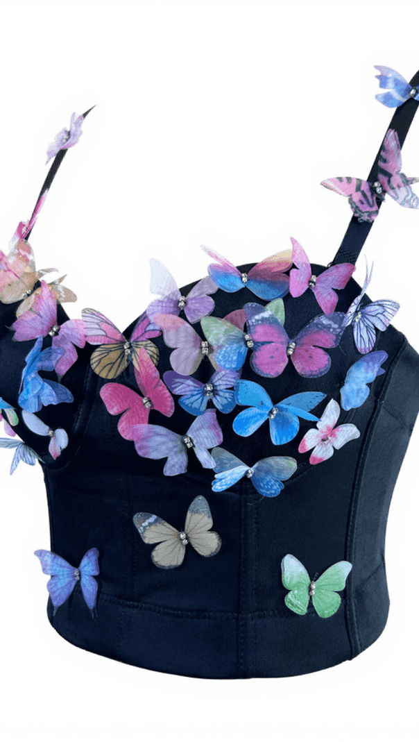 AIIZIE LEROY BUTTERFLY EMBELLISHED TOP - product image