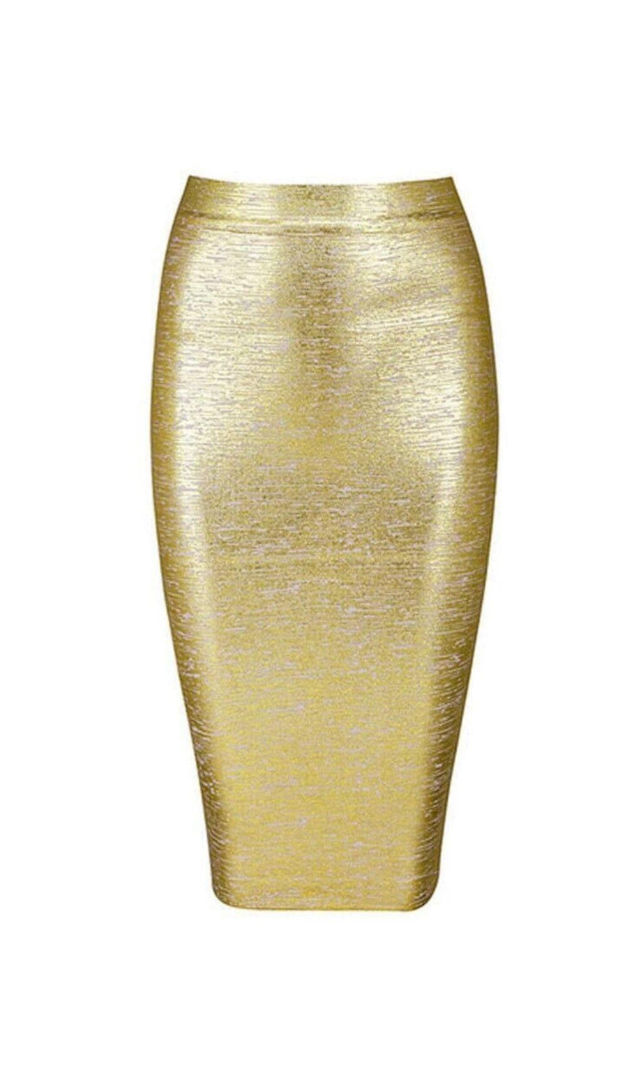 GONNA AVVOLGENTE A VITA ALTA IN ORO