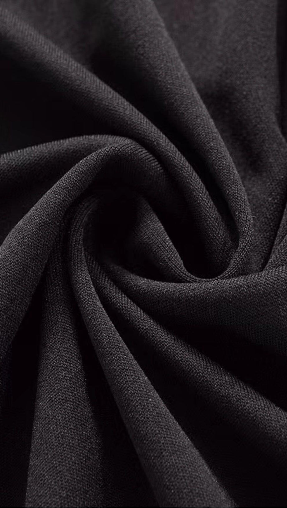 BANDAGE SEXY FRONT ZIP DRESS IN BLACK