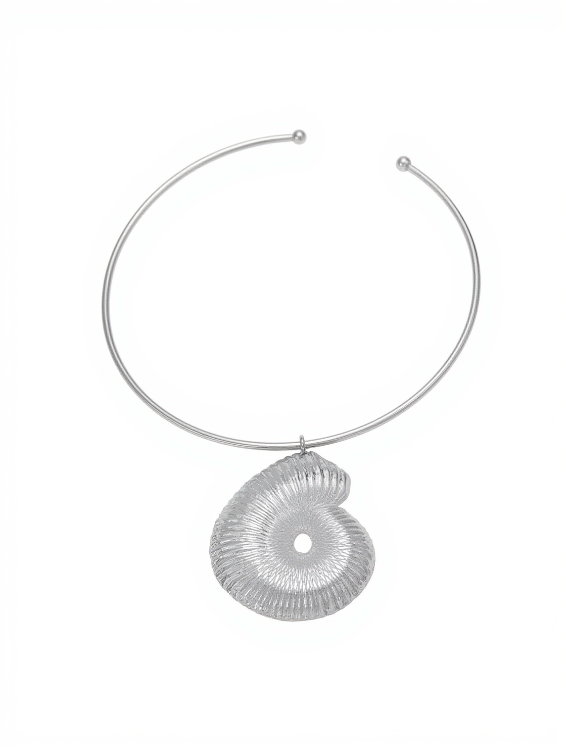 PAMELA METALLIC CONCH NECKLACE