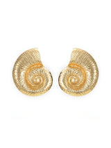 Pamela Metallic Conch Earrings