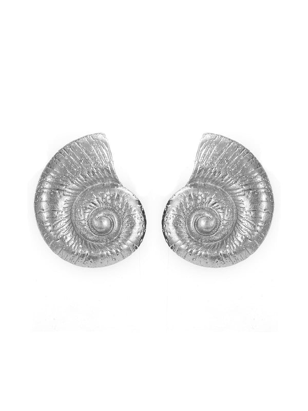 Pamela Metallic Conch Earrings