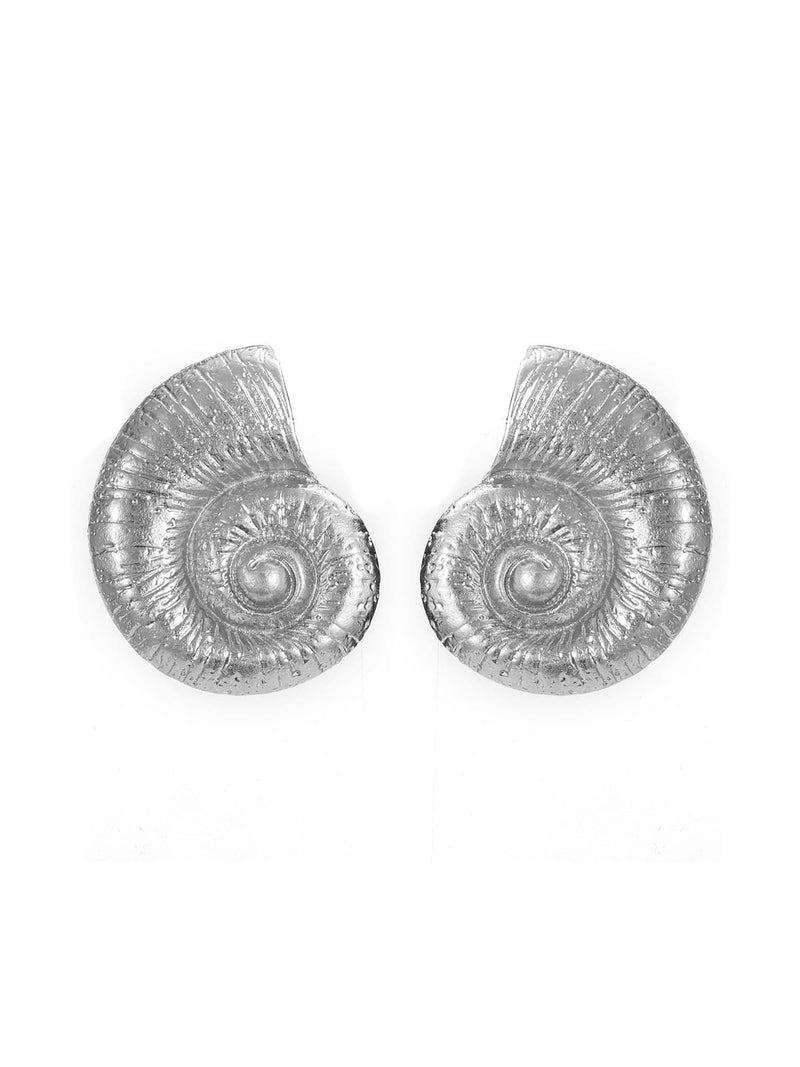 Pamela Metallic Conch Earrings