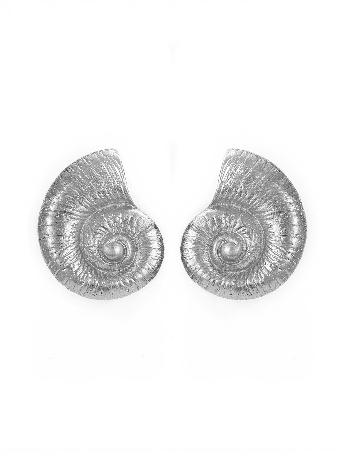 PAMELA METALLIC CONCH EARRINGS