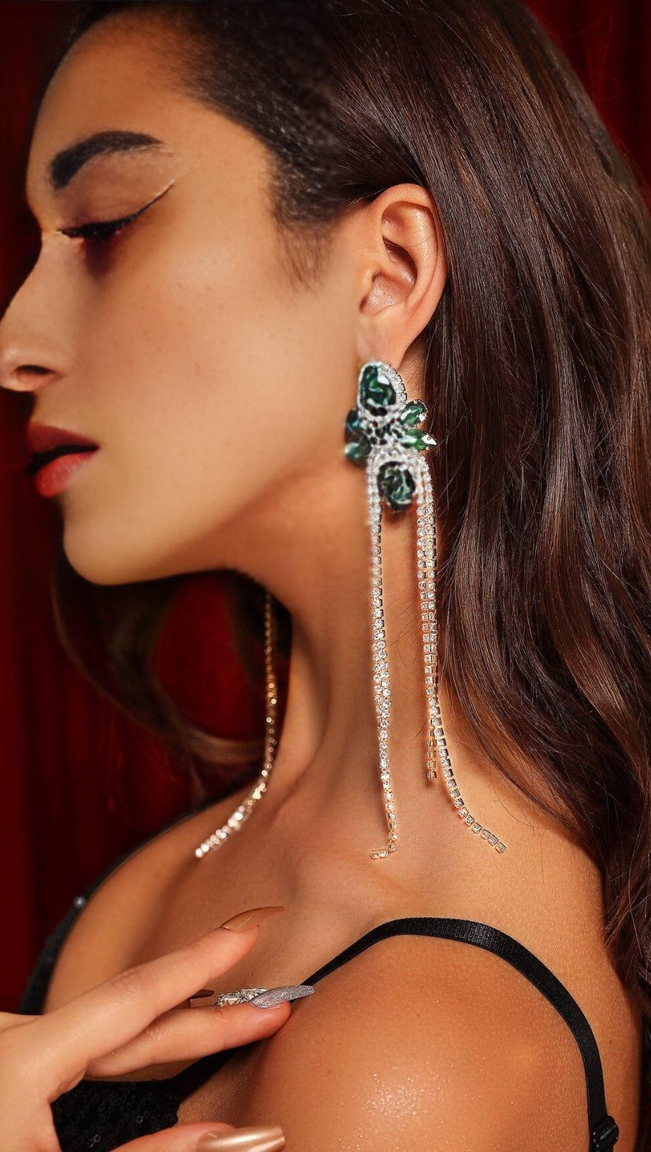 ORECCHINI DIAMANTATI